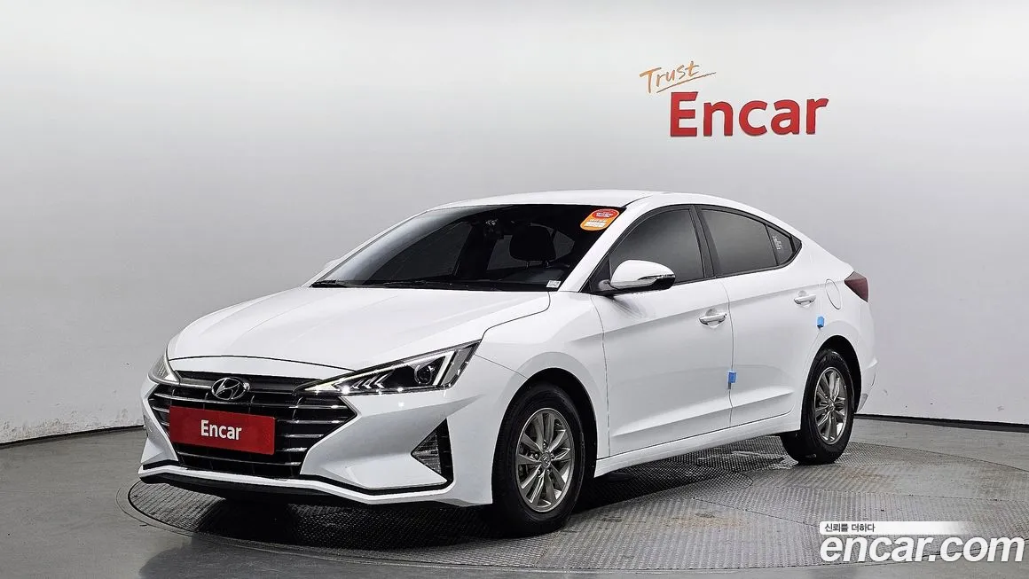 Hyundai The New Avante AD 2020 Белый из Кореи