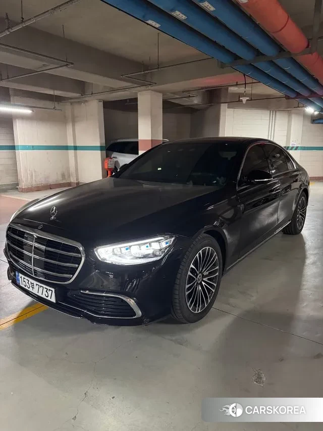 Mercedes-Benz S-Class W223 2025 Черный из Кореи