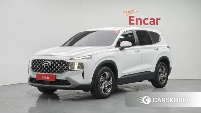 Hyundai The New Santa Fe 2022 Белый из Кореи