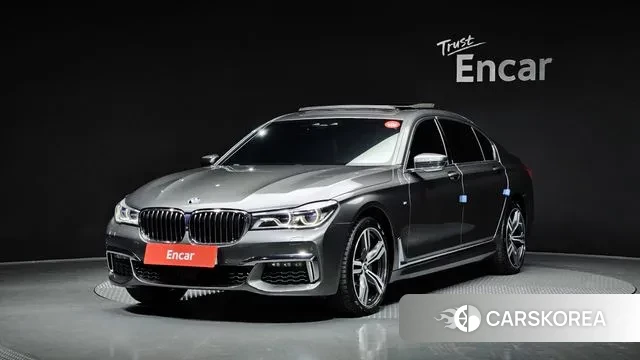 BMW 7 Series (G11) 2019 Серый из Кореи