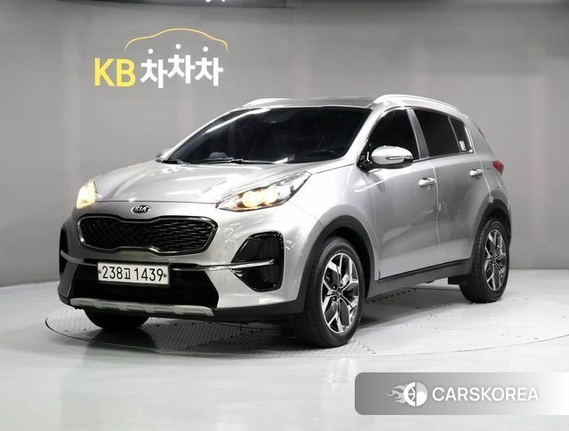 Kia Sportage The Bold 2020 Серебристо-серый из Кореи