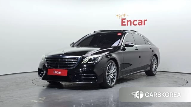 Mercedes-Benz S-Class W222 2018 Черный из Кореи
