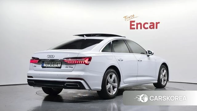 Audi A6 (C8) 2020 Белый из Кореи