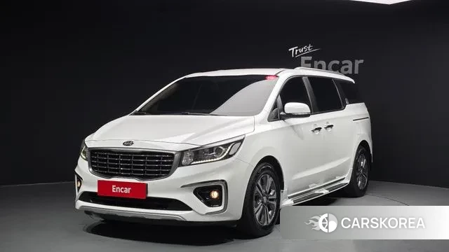 Kia The New Carnival 2018 Белый из Кореи