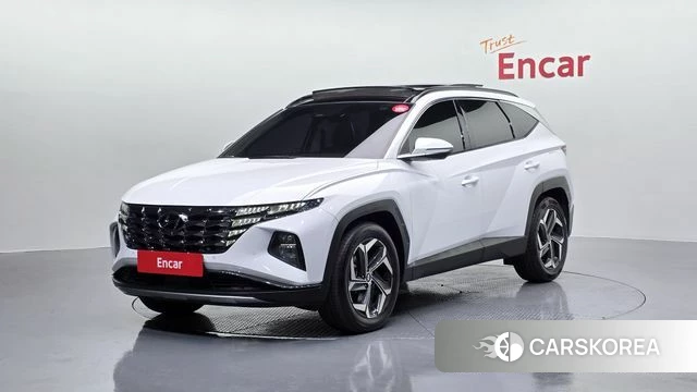 Hyundai Tucson (NX4) 2022 Белый из Кореи