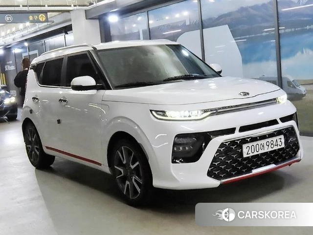Kia Soul Booster 2019 Белый из Кореи