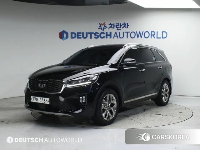 Kia The New Sorento 2019 Черный из Кореи