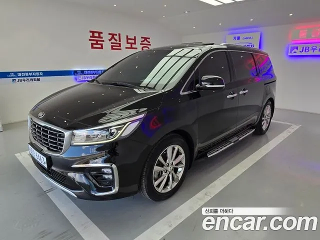 Kia The New Carnival 2018 Черный из Кореи