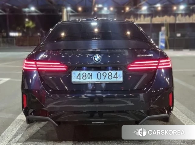 BMW i5 (G60) 2023 Черный из Кореи