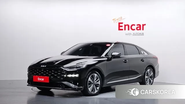 Kia K8 Hybrid 2022 Черный из Кореи