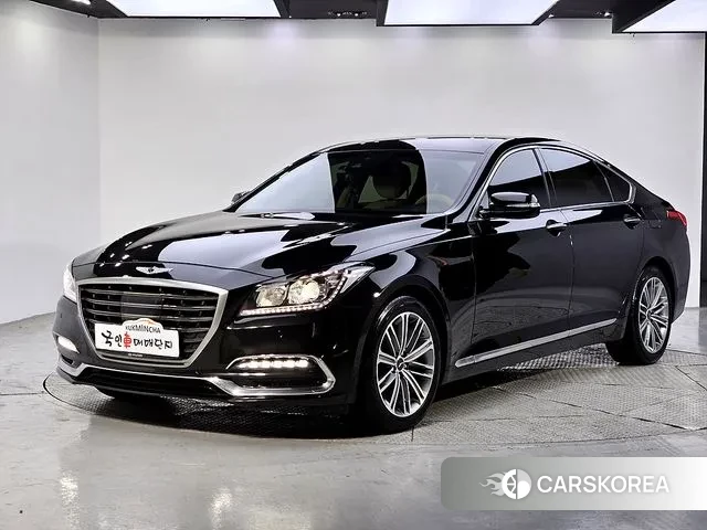 Genesis G80 2018 Черный из Кореи