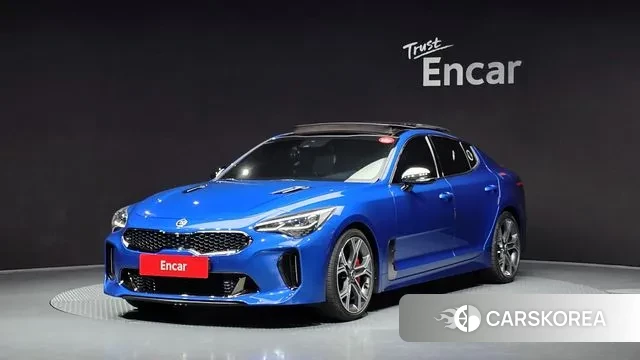 Kia Stinger 2019 Синий из Кореи