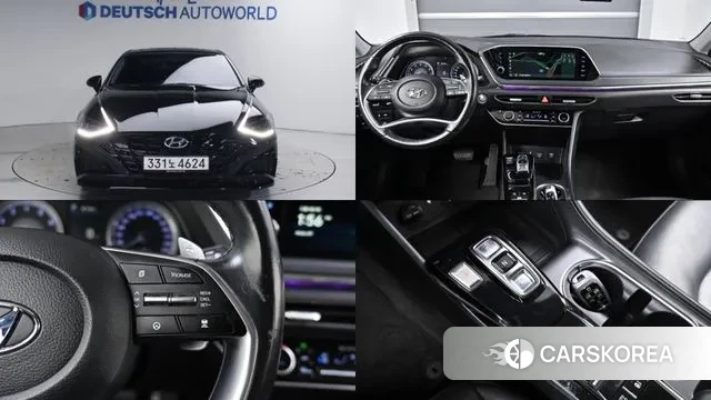 Hyundai Sonata (DN8) 2021 Черный из Кореи