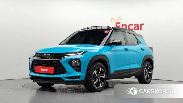Chevrolet (GM Daewoo) Trailblazer 2021 Небесно-голубой из Кореи