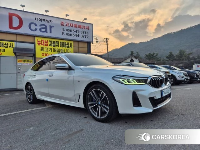 BMW 6 Series GT (G32) 2022 Белый из Кореи