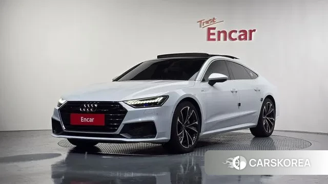 Audi A7 (4K) 2020 Белый из Кореи