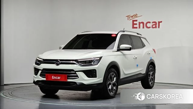 Ssangyong Beautiful Korando 2022 Белый из Кореи