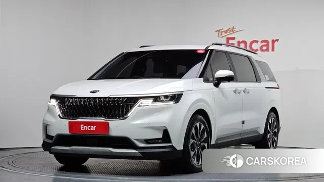 Kia Carnival 4th generation 2020 Белый из Кореи