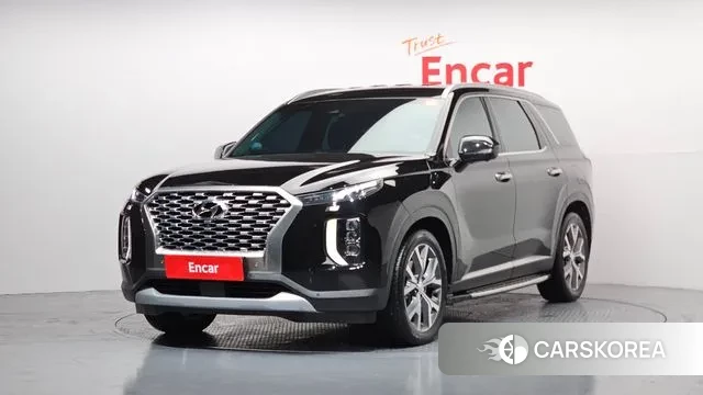 Hyundai Palisade 2022 Черный из Кореи