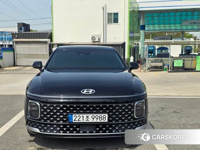 Hyundai Grandeur (GN7) 2023 Черный из Кореи