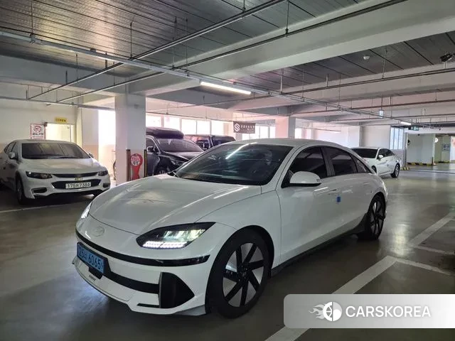 Hyundai Ionic 6 2023 Белый из Кореи