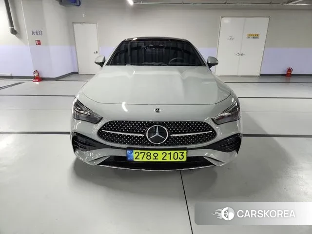 Mercedes-Benz CLE-Class C236 2024 Белый из Кореи