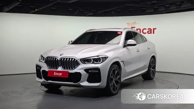 BMW X6 (G06) 2020 Белый из Кореи