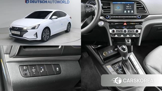 Hyundai The New Avante AD 2019 Белый из Кореи