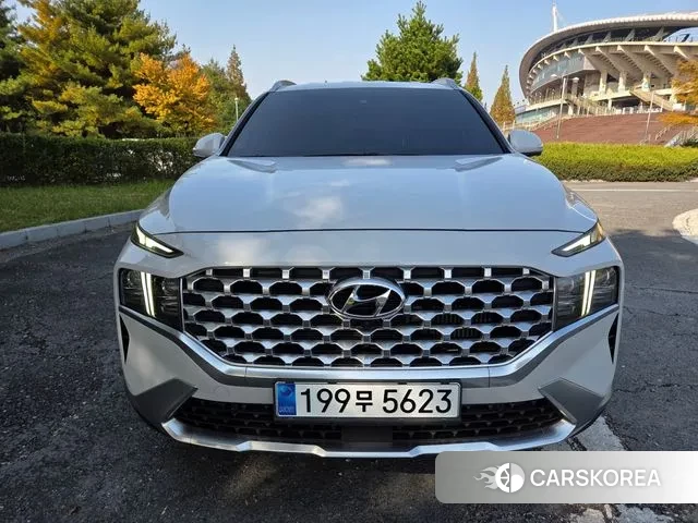 Hyundai The New Santa Fe 2021 Белый из Кореи
