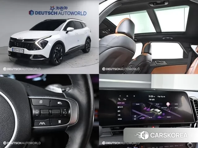 Kia Sportage 5th Generation 2021 Белый из Кореи