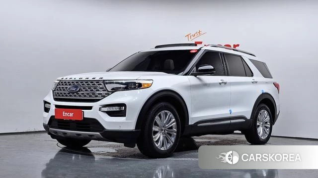 Ford Explorer 6th Generation 2020 Белый из Кореи