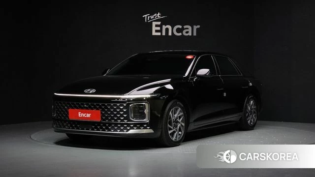 Hyundai Grandeur Hybrid (GN7) 2023 Черный из Кореи