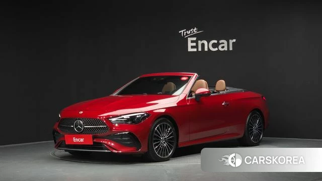 Mercedes-Benz CLE-Class C236 2024 Красный из Кореи