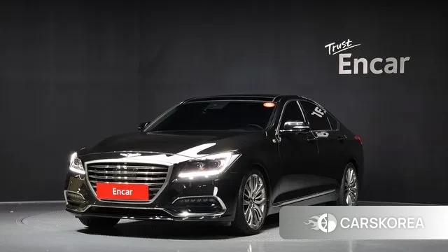 Genesis G80 2018 Черный из Кореи