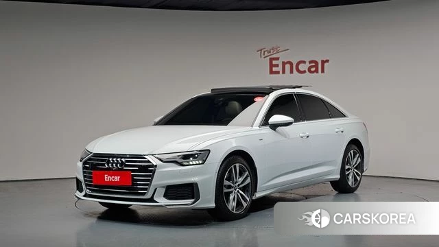 Audi A6 (C8) 2022 Белый из Кореи