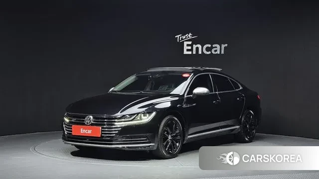 Volkswagen Arteon 2019 Синий из Кореи