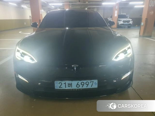 Tesla Model S 2023 Черный из Кореи