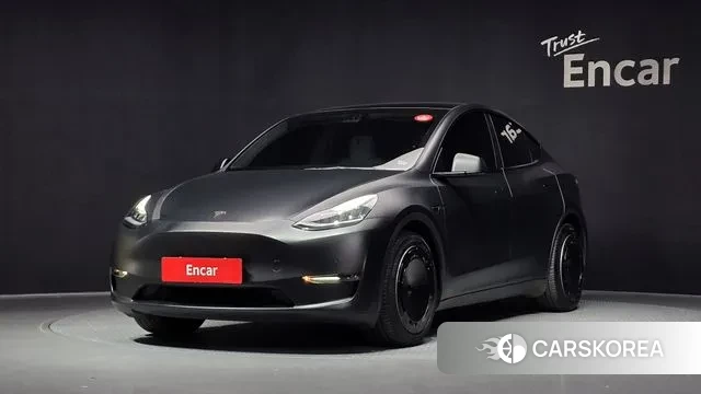Tesla Model Y 2021 Серый из Кореи
