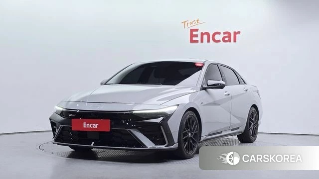 Hyundai The New Avante (CN7) 2025 Серебристо-серый из Кореи