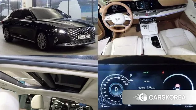 Hyundai The New Grandeur IG 2020 Черный из Кореи