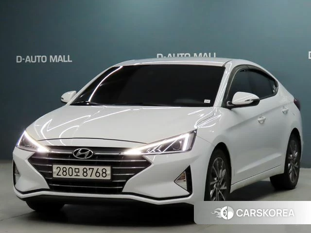 Hyundai The New Avante AD 2019 Белый из Кореи