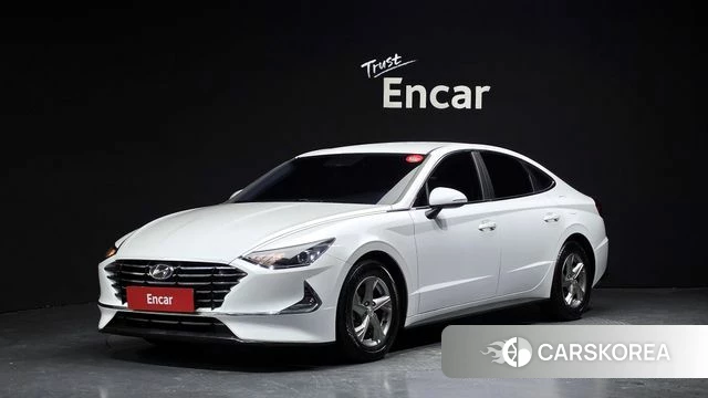 Hyundai Sonata (DN8) 2019 Белый из Кореи