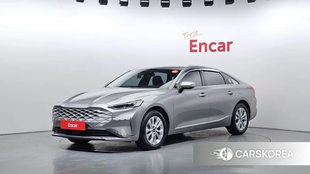 Kia K8 2021 Серебристо-серый из Кореи