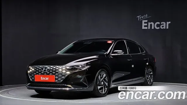 Hyundai The New Grandeur IG Hybrid 2021 Черный из Кореи