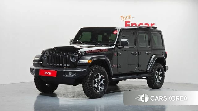 Jeep Wrangler (JL) 2022 Черный из Кореи