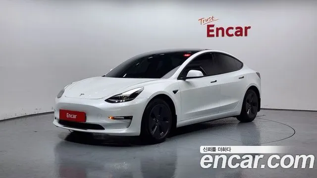 Tesla Model 3 2022 Белый из Кореи