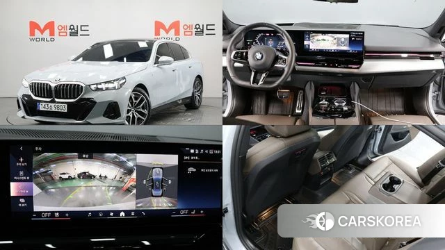 BMW 5 Series (G60) 2024 Серый из Кореи