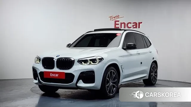 BMW X3 (G01) 2021 Белый из Кореи