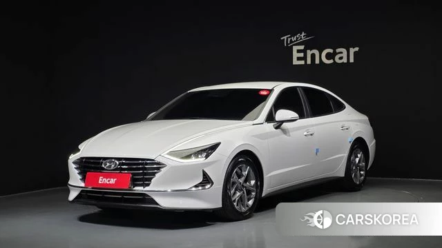 Hyundai Sonata (DN8) 2021 Белый из Кореи