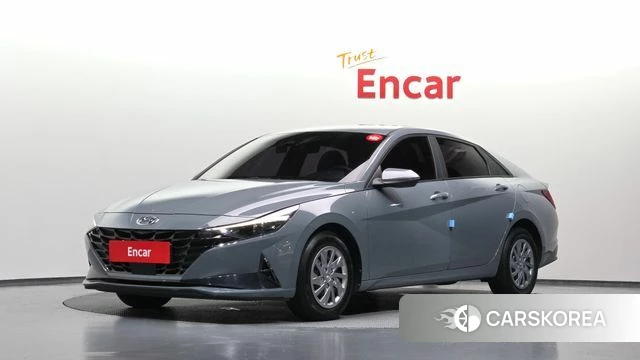Hyundai Avante (CN7) 2020 Небесно-голубой из Кореи